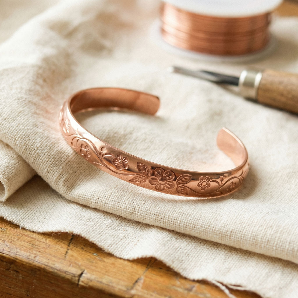 Mara's Bloom Copper Bracelet