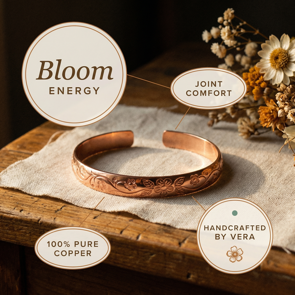Mara's Bloom Copper Bracelet