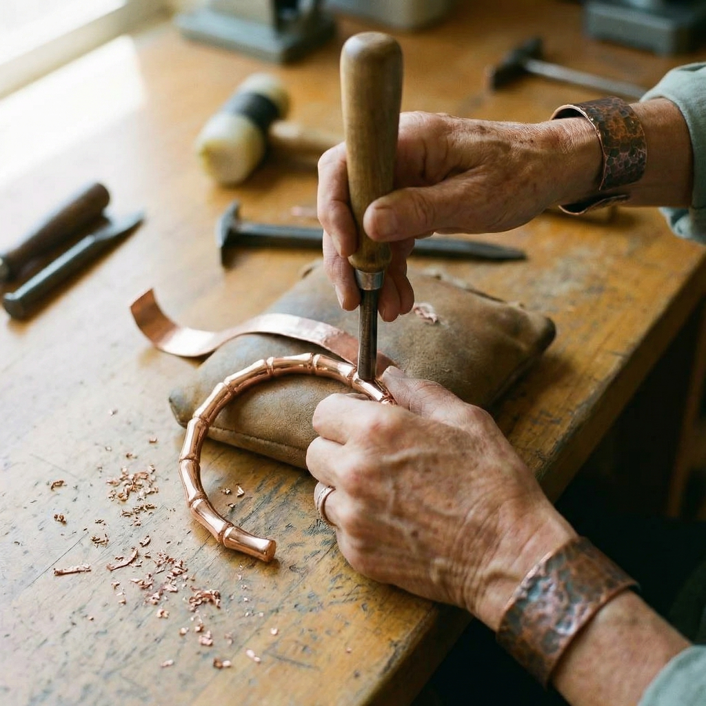 Mara's Grove Copper Bracelet