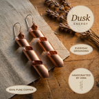 Mara's Dusk Copper Earrings