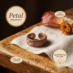 Mara's Petal Copper Ring