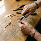 Mara's Coil Copper Anklet
