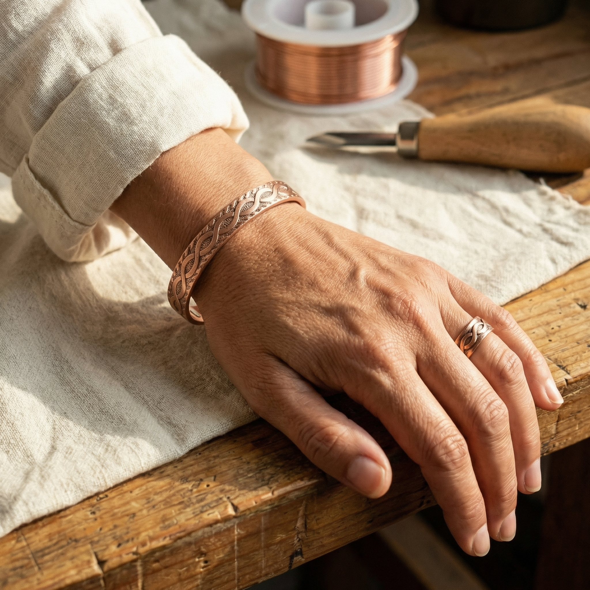 Mara's Knot Copper Set