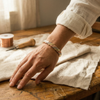 Mara's Stone Copper Bracelet