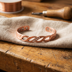 Mara's Seam Copper Bracelet