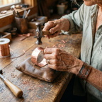 Mara's Anvil Copper Bracelet