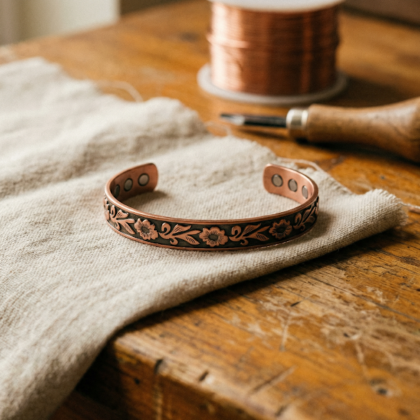 Mara's Vine Copper Bracelet