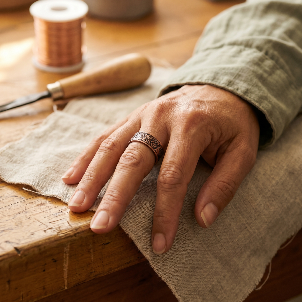 Mara's Bole Copper Ring