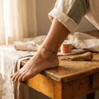 Mara's Shore Copper Anklet