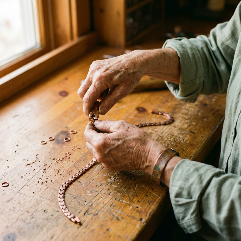 Mara's Haze Copper Necklace
