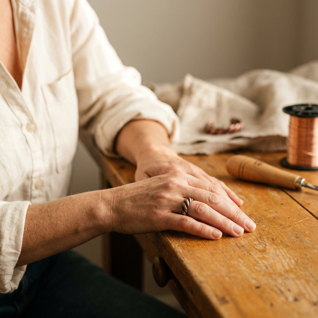 Mara's Tine Copper Ring