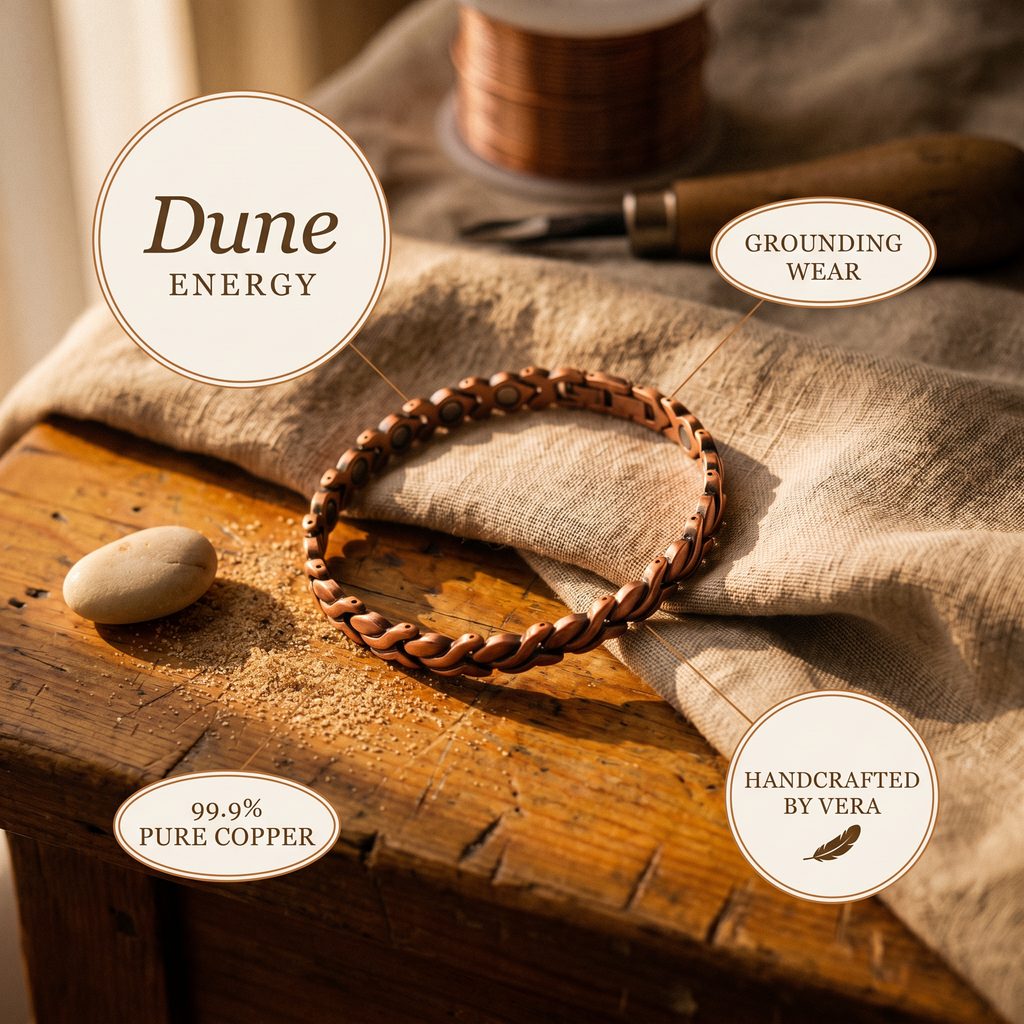 Mara's Dune Copper Anklet