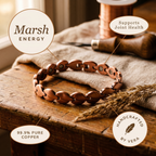 Mara's Marsh Copper Anklet