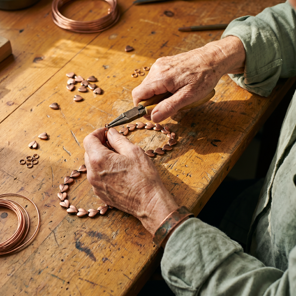 Mara's Briar Copper Necklace