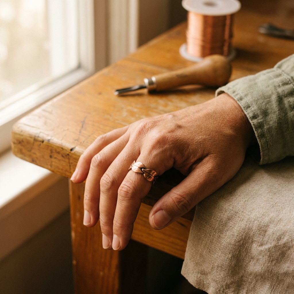 Mara's Bind Copper Ring