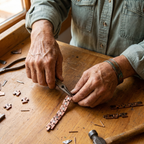 Mara's Gorse Men's Copper Bracelet