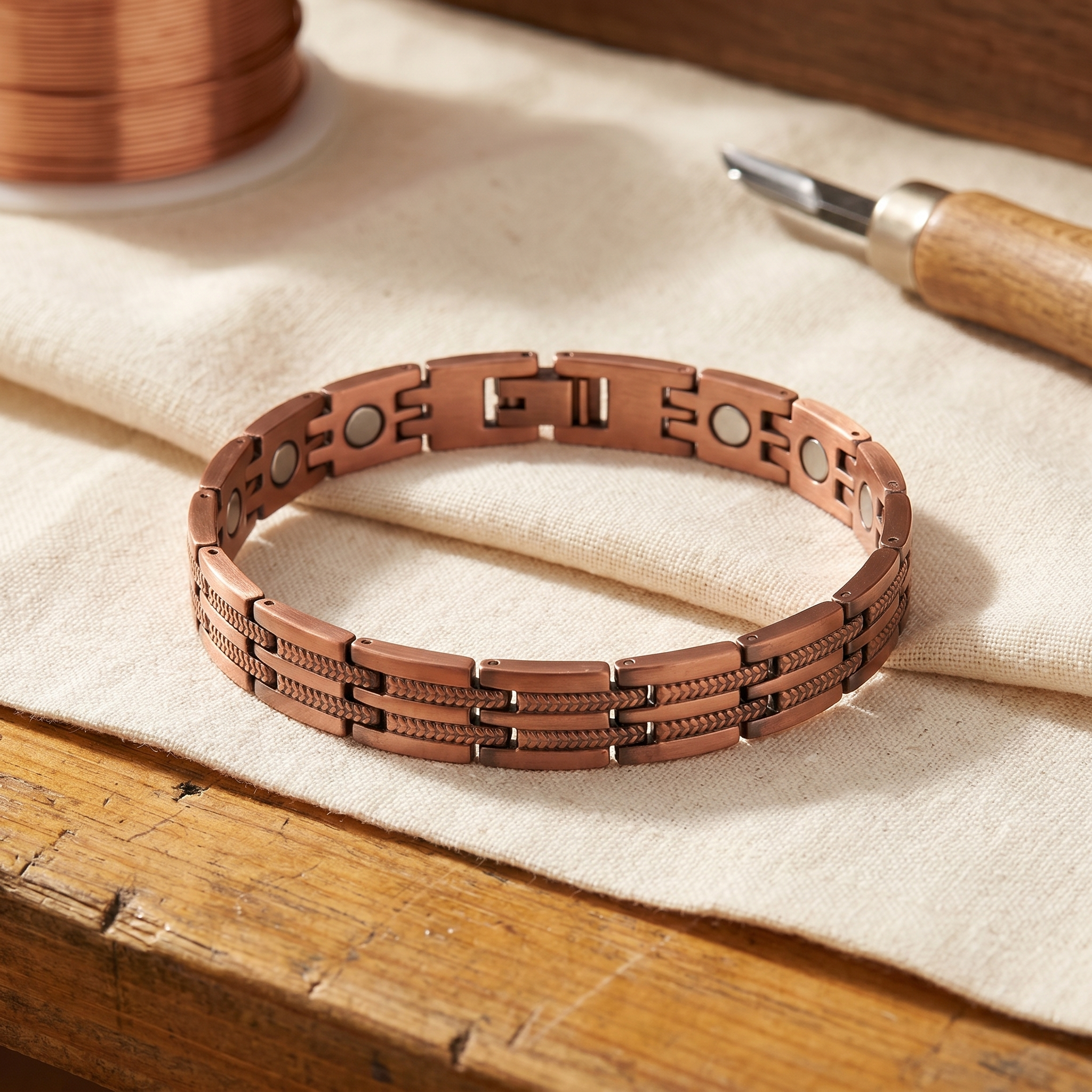 Mara's Pike Men's Copper Bracelet
