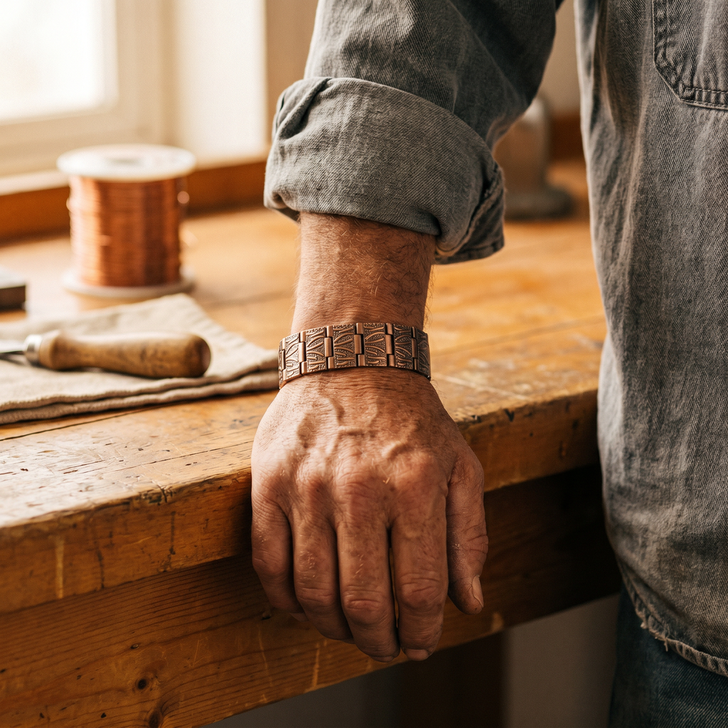 Mara's Grit Men's Copper Bracelet