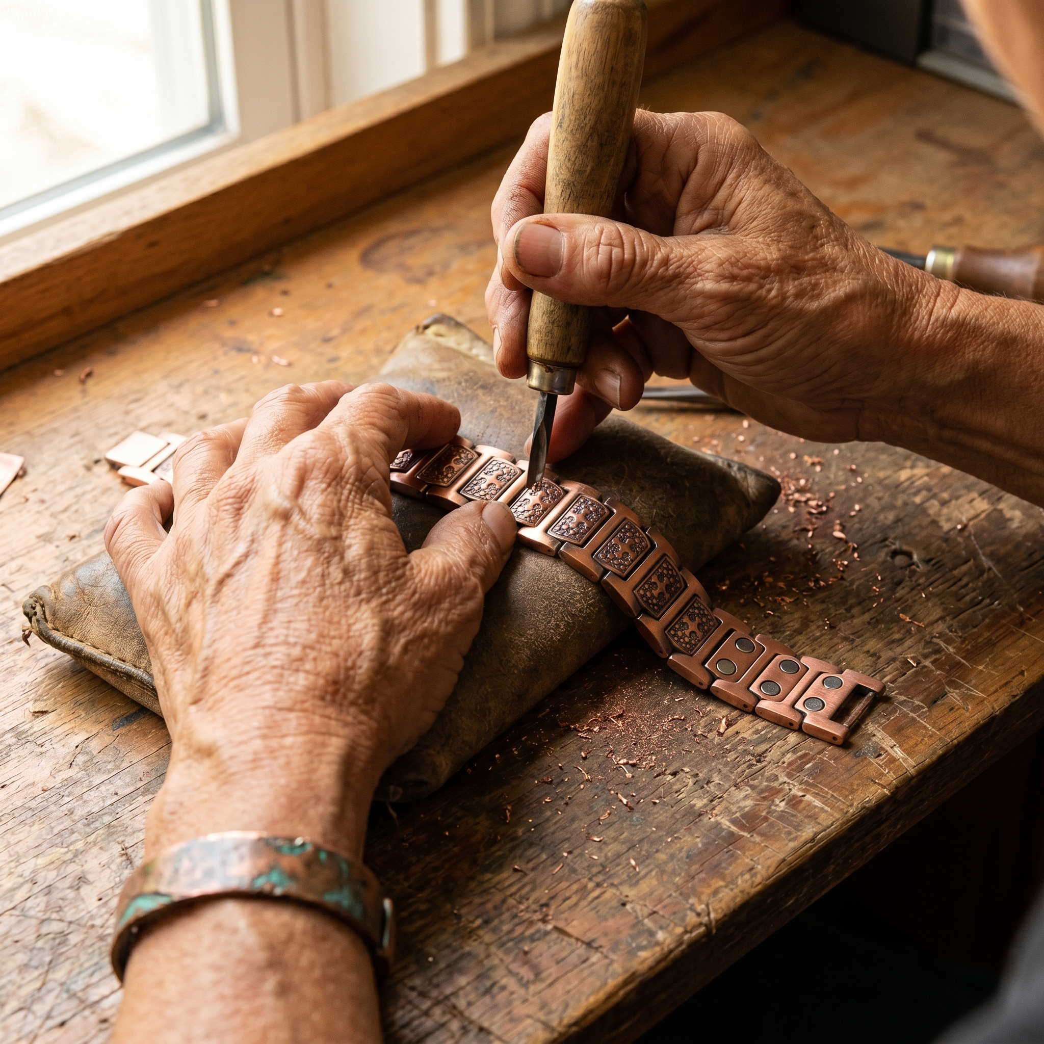Mara's Gale Men's Copper Bracelet