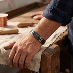 Mara's Ochre Men's  Copper Bracelet