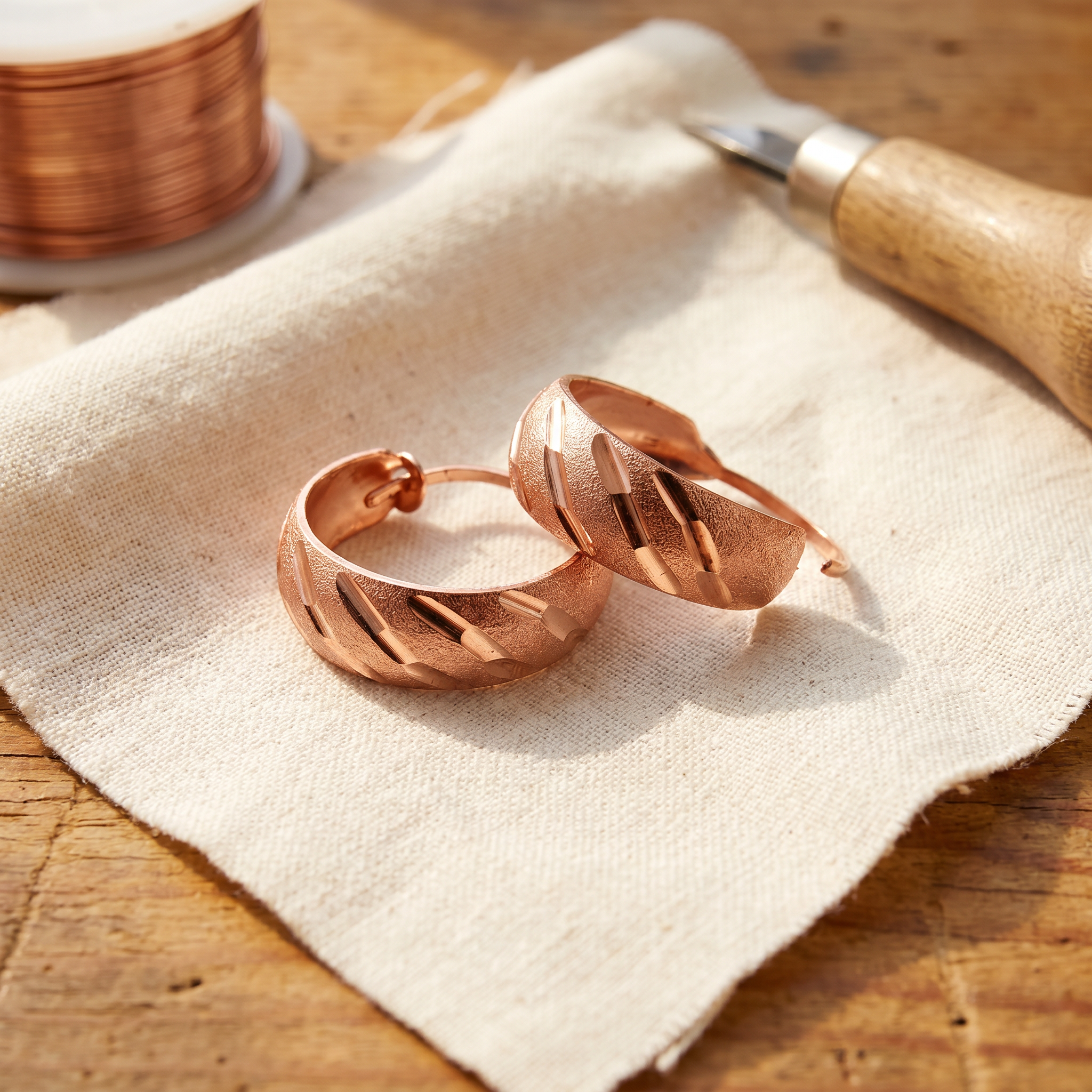 Mara's Vale Copper Earrings