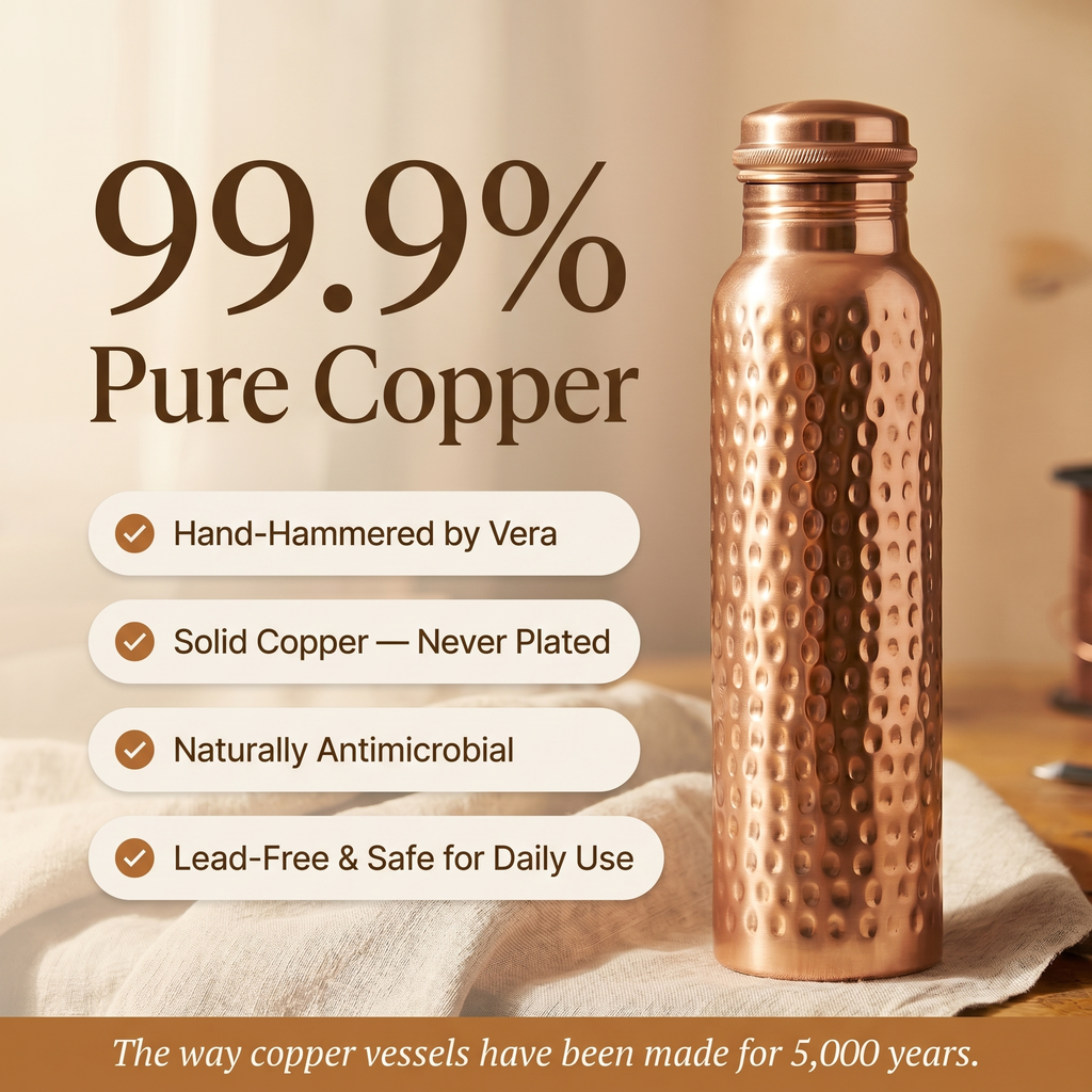 Mara's Pure Copper Water Bottle