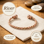 Mara's River Copper Bracelet