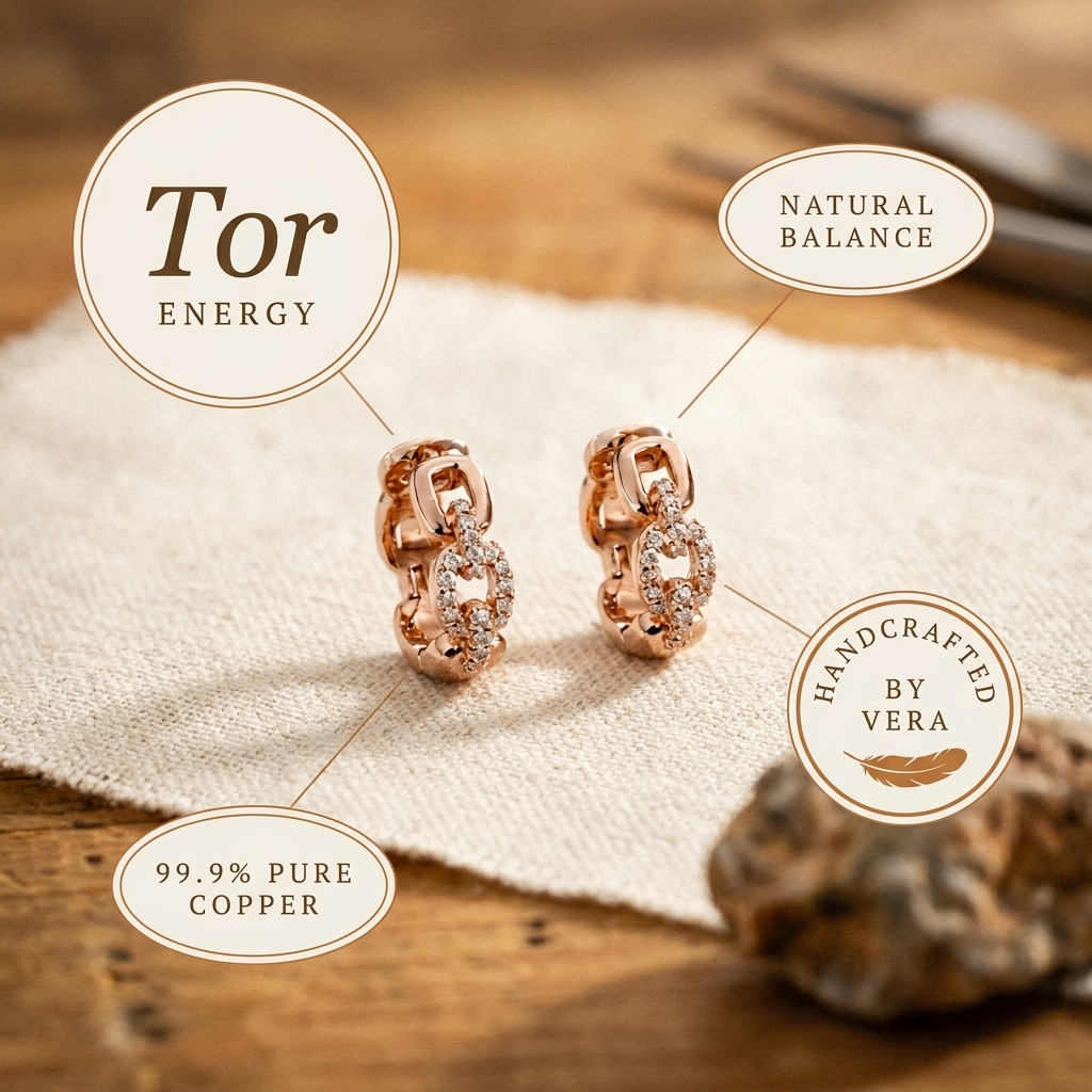 Mara's Tor Copper Earrings