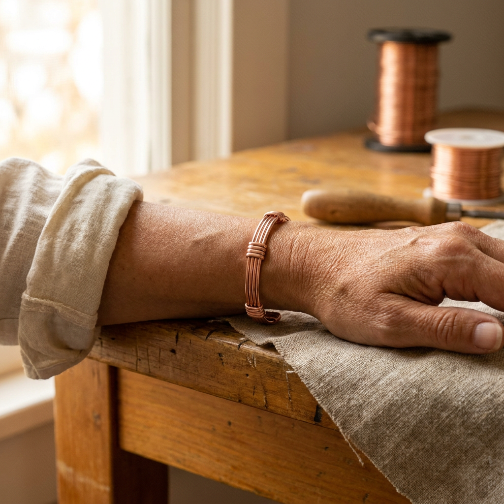 Mara's Sere Copper Bracelet